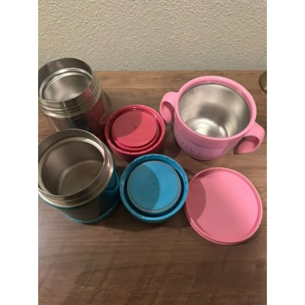 Thermos - Barbie & Blue Lot with Gobble N Go Cup
